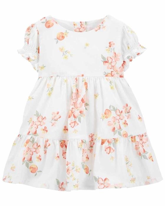 Kız Bebek Çiçek Desenli Elbise 194135867673 | Carter’s