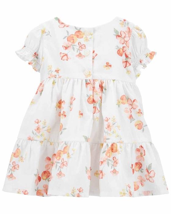 Kız Bebek Çiçek Desenli Elbise 194135867673 | Carter’s