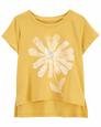Küçük Kız Çocuk Çiçek Desenli Tshirt Sarı 194135872172 | Carter’s