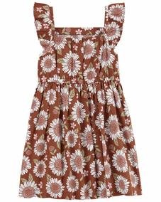Kız Çocuk Çiçek Desenli Elbise 194135928886 | Carter’s