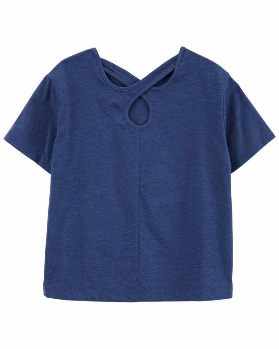Kız Çocuk Tshirt Mavi 194135936126 | Carter’s