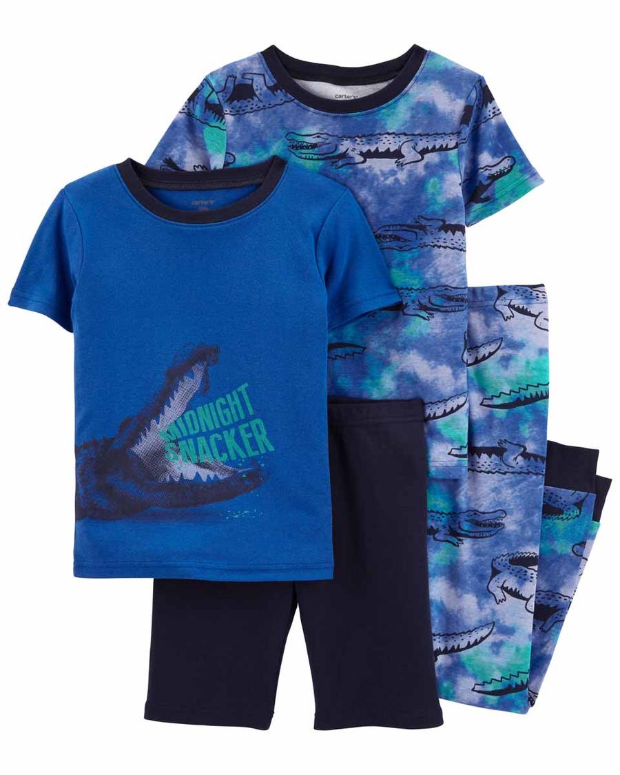 Erkek Çocuk Pijama Seti 4'lü Paket 194135952027 | Carter’s