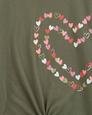 Kız Çocuk Kalp Desenli Tshirt Yeşil 194135953109 | Carter’s