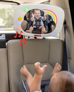  Müzikli ve Işıklı Araç İçi Bebek Aynası