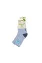  Bebek Organik Soket Çorap 2'li Paket Yeşil