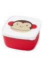  Zoo Kapaklı Çerez Taşıma Kabı Seti Maymun 3'lü Set