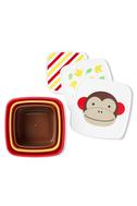 Zoo Kapaklı Çerez Taşıma Kabı Seti Maymun 3'lü Set 194133448409 | Carter’s