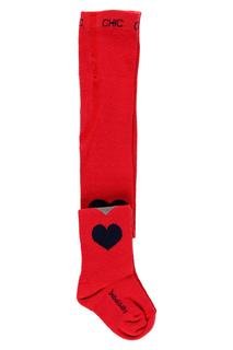  Kız Çocuk Külotlu Çorap Kırmızı
