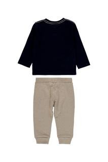  Erkek Çocuk Sweatshirt Pantolon Set Lacivert