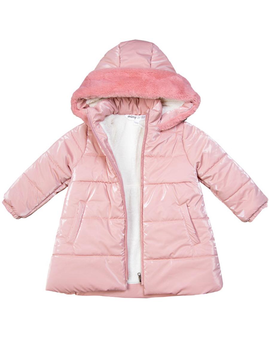  Kız Çocuk Mont Pembe