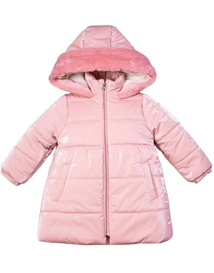  Kız Çocuk Mont Pembe