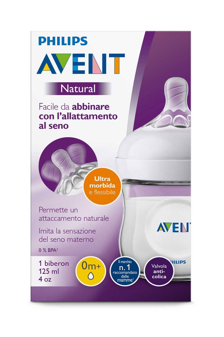  Natural PP Biberon 125 ml