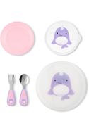 Zoo Tabak Kase Çatal Kaşık Seti Narwhal 5 Parça Set 195861174998 | Carter’s