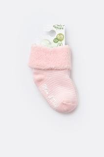  Bebek Kaydırmaz Havlu Çorap Pembe