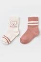 Bebek Organik Soket Çorap 3'lü Paket Pembe
