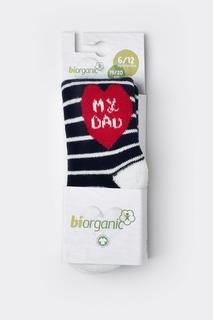  Bebek Organic Külotlu Çorap Lacivert