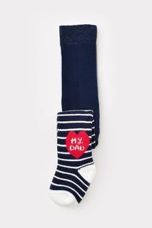  Bebek Organic Külotlu Çorap Lacivert