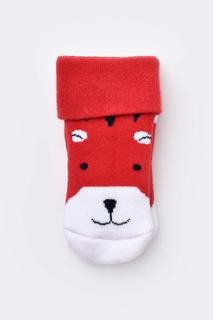  Bebek Havlu Çorap Kırmızı