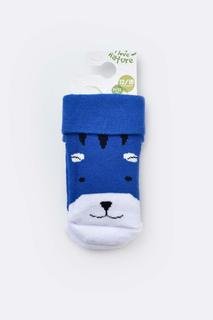  Bebek Havlu Çorap Mavi