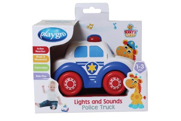  PLAYGRO Işıklı ve Sesli Polis Arabası