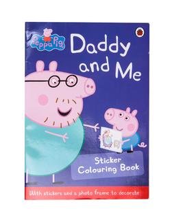  Peppa Pig - Daddy And Me Sticker Colourin 3 Yaş+