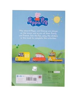  Peppa Pig: On the Move! Sticker Activity -6 Yaş