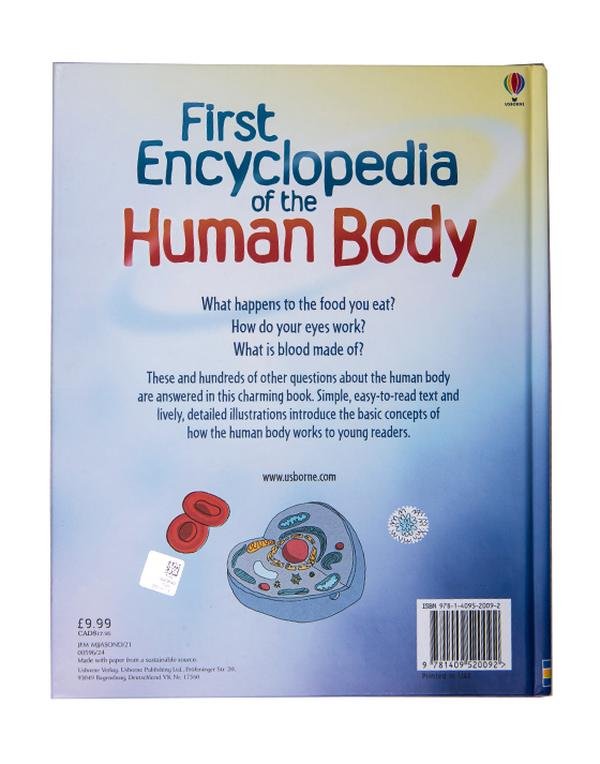  1St Encyclopedia Human Body 5 Yaş+