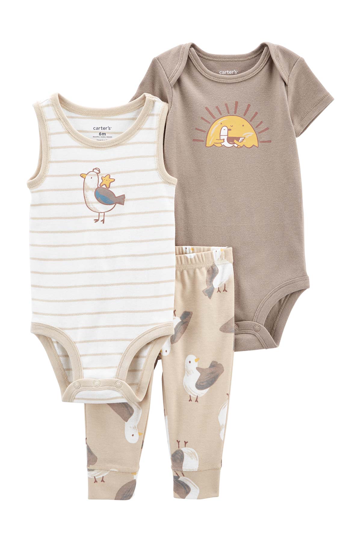 Erkek Bebek 3Lü Set -1