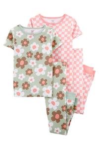 Kız Çocuk Pijama Set 4'lü Paket 195861613107 | Carter’s