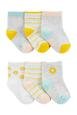 Kız Bebek Çorap Set 6'lı Paket 195861668367 | Carter’s