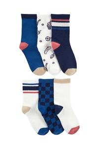Küçük Erkek Çocuk Çorap Set 6'lı Paket 195861605850 | Carter’s