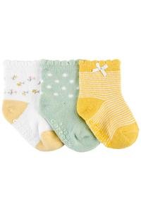 Kız Bebek Çorap Set 3'lü Paket 195861660835 | Carter’s