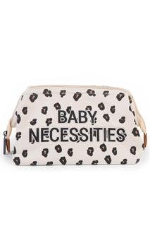  Baby Necessities Mini Bag, Kanvas Leopar