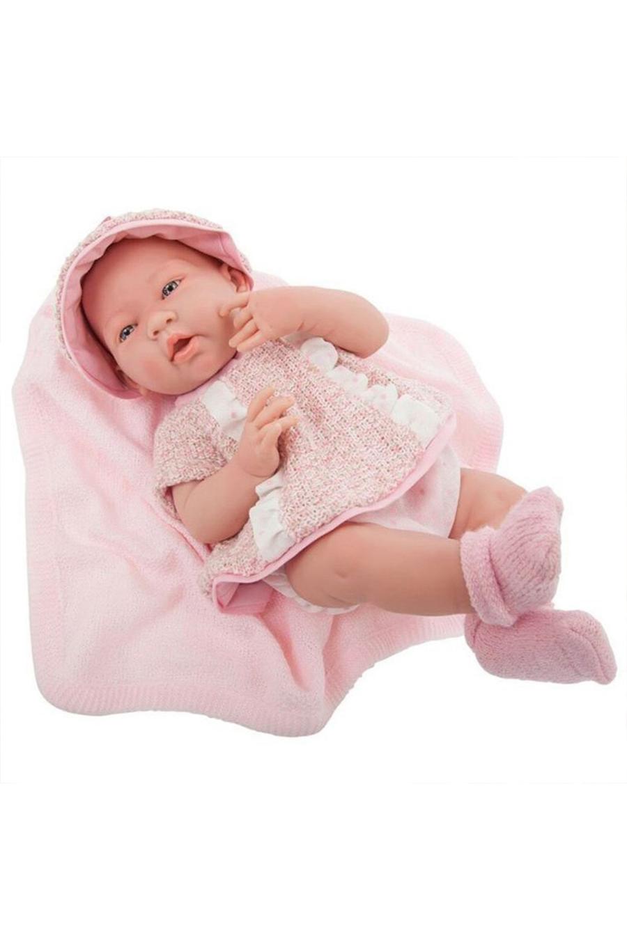  Berenguer Yenidoğan Oyuncak Bebek Kız 38 cm - Triko Takım