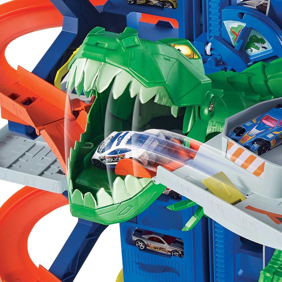  Hot Wheels Robotik T-rex Ultimate Garaj