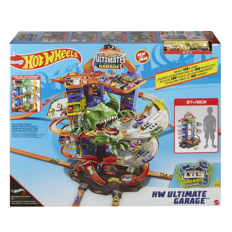  Hot Wheels Robotik T-rex Ultimate Garaj
