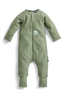  Erkek Bebek Organik Organik Pamuklu Pijama Tulum (1.0 TOG) Haki
