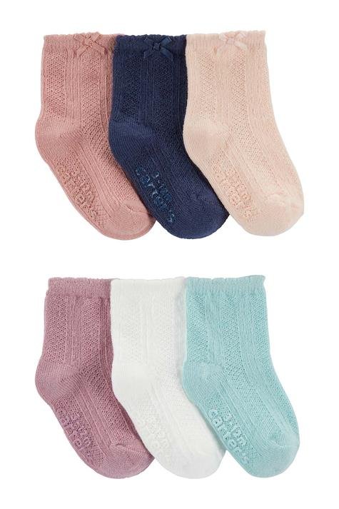 Kız Bebek 6'lı Çorap Set 195861662938 | Carter’s