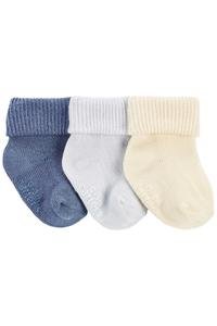 Erkek Bebek 3Lü Çorap 195861897507 | Carter’s
