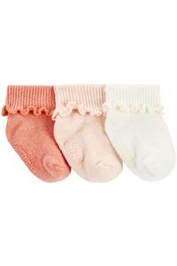 Kız Bebek 3Lü Çorap 195861900801 | Carter’s