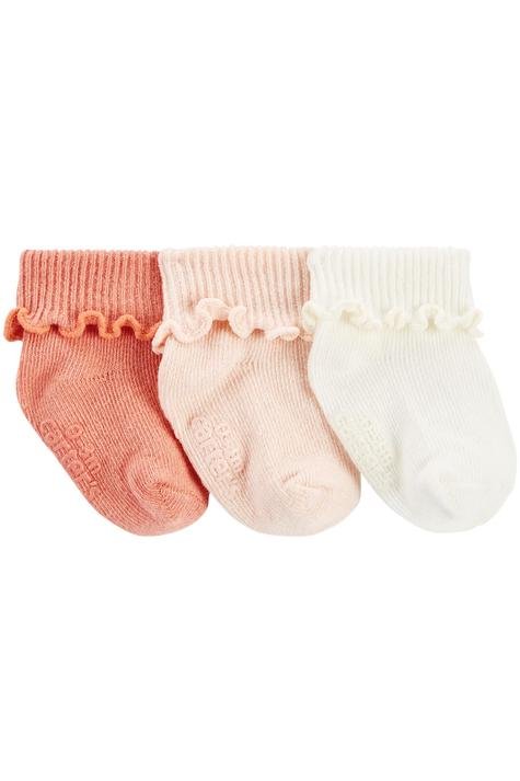 Kız Bebek 3Lü Çorap 195861900849 | Carter’s