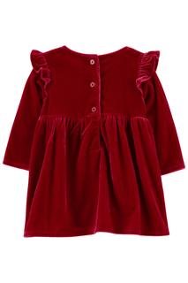  Kız Bebek Elbise Kırmızı