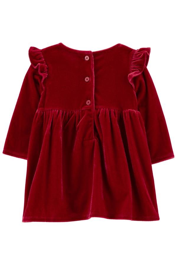  Kız Bebek Elbise Kırmızı