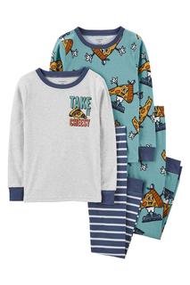  Erkek Çocuk 4'lü Pijama Set