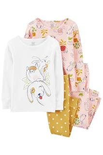  Kız Bebek 4'lü Pijama Set