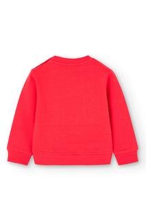  Kız Çocuk Sweatshirt Kırmızı
