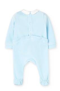  Erkek Bebek Tulum Açık Mavi