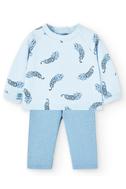 Kız Bebek 2Li Set Desenli