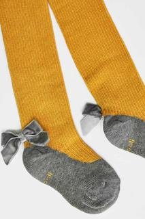  Kız Çocuk Külotlu Çorap Sarı