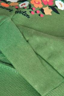  Kız Çocuk Sweatshirt Yeşil